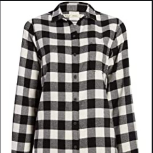 3x Lands End long sleeves Flannel shirt